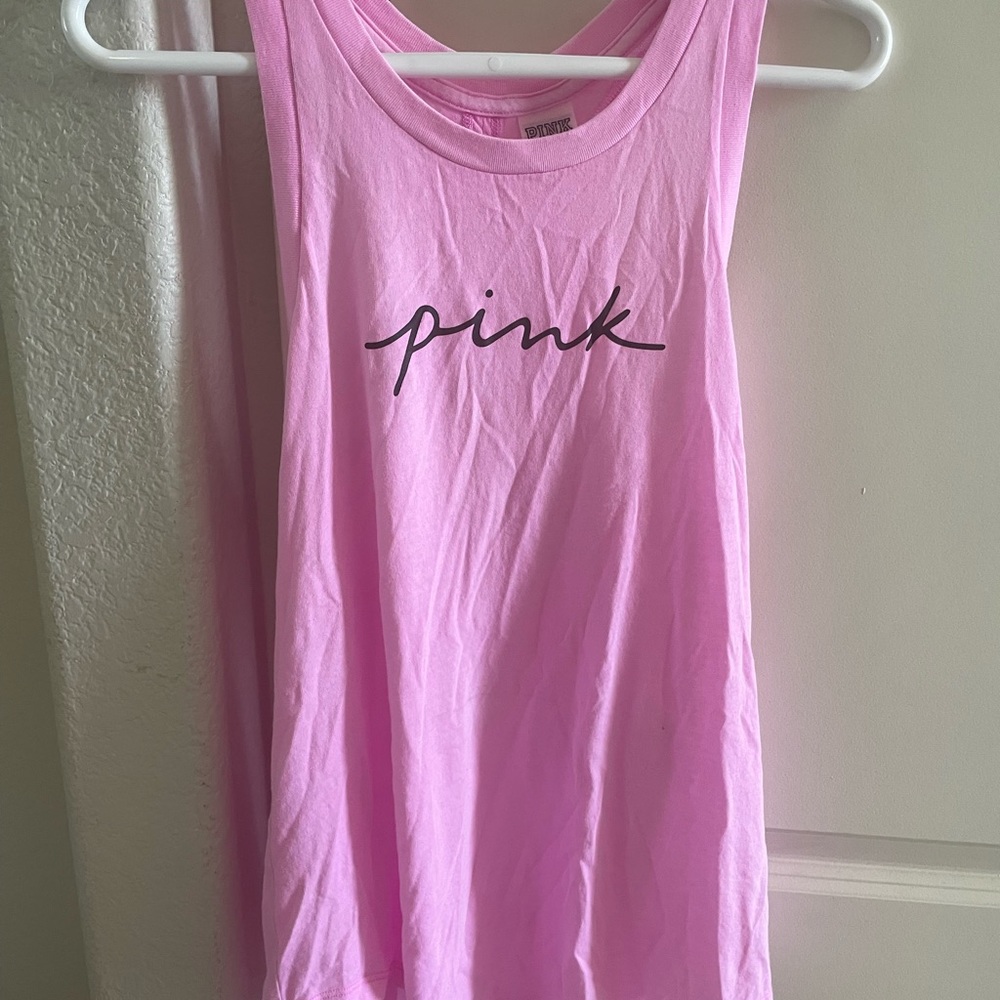 Pink tank top